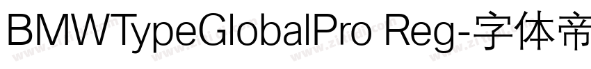 BMWTypeGlobalPro Reg字体转换 BMWTypeGlobalPro Reg字体转换